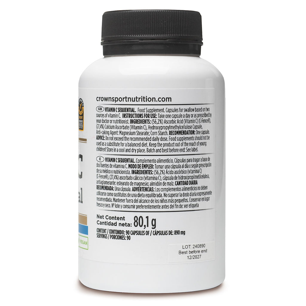 VITAMIN C SEQUENTIAL (90 Caps) – product image 5